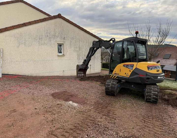 Travaux terrassement Chauffailles