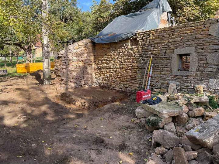 Démolition mur porteur La Clayette