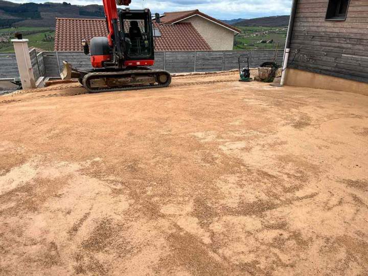 Travaux terrassement La Clayette